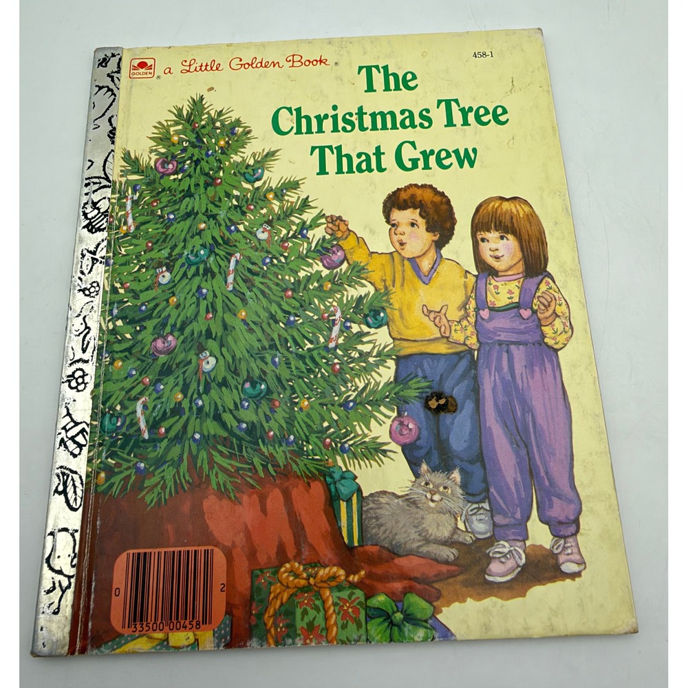 Little Golden Book The Christmas Tree That Grew Phyllis Krasilovsky 1989 Vintage